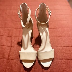 Vince Camuto “Corlina” nude strappy heels!